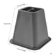 thumbnail image 2 of Black Furniture Raisers Set of 4 For Bed Chair Desk Table, 2 of 4