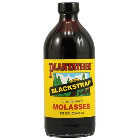 Plantation Blackstrap Molasses, 15 Fl Oz (Best Blackstrap Molasses For Grey Hair)