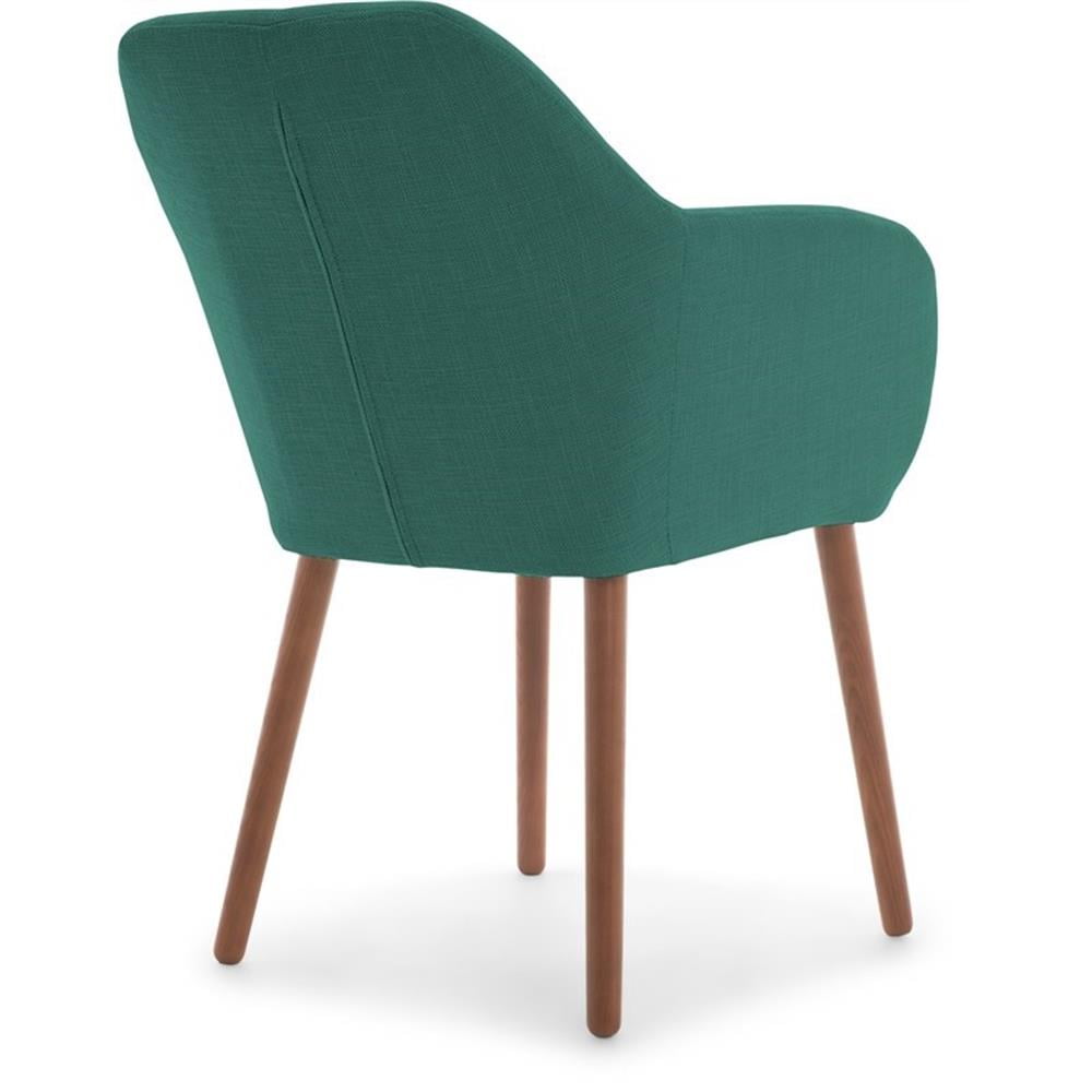 Elle Decor Roux Arm Chair in French Turquoise