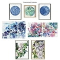 thumbnail image 6 of Kate and Laurel Waxing Flower Moon Floating Acrylic Art by Ingrid Sanchez of CreativeIngrid, 23x23, Decorative Moon Art for Wall, 6 of 9