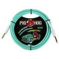 thumbnail image 4 of Pig Hog "Seafoam Green" Woven Jacket Tour Grade Instrument Cable, 10-foot, 4 of 5