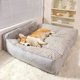thumbnail image 1 of HOOPET Dog Cat Warm Sleeping Bed Cozy Nest Mat Medium Big Dogs Cushion Kennel Cat Pad Pet Supplies ShopWise Round, 1 of 6