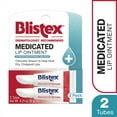 thumbnail image 4 of (3 pack) Blistex Medicated Lip Ointment - Advanced Moisture for Dry, Chapped Lips - 2 Count, 0.21oz Ea, 4 of 11