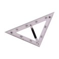 thumbnail image 3 of tredstone Large Geometry Math Ruler Teaching Ruler for Whiteboard Teachers Black Board 60 Degree Ruler Clear 45 Degree Ruler, 3 of 6