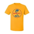 thumbnail image 2 of Wild Bobby, Shelby Cobra USA Logo Emblem Powered by Ford Motors, Cars and Trucks, Men Graphic Tee, Gold, 3X-Large, 2 of 4