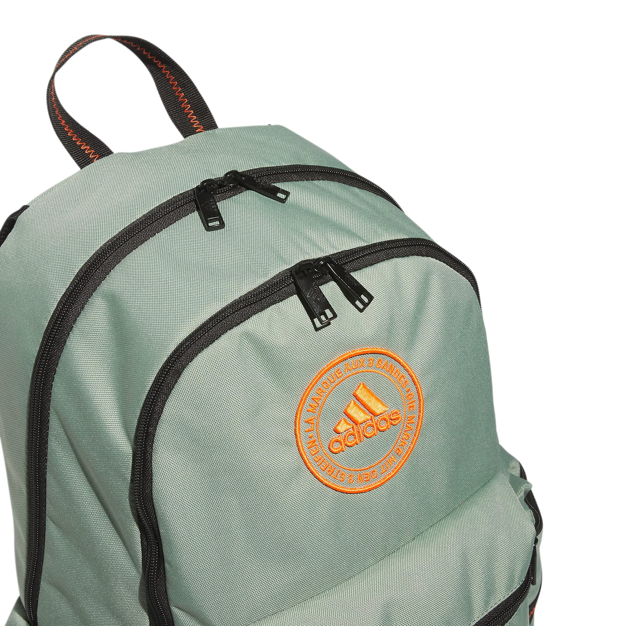 adidas backpack silver