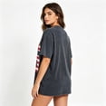 thumbnail image 4 of Patriotic Shirts 4th of July Outfits for Women USA 76 Short Sleeve Red White and Blue Shirts American Flag Summer Tops M, 4 of 8