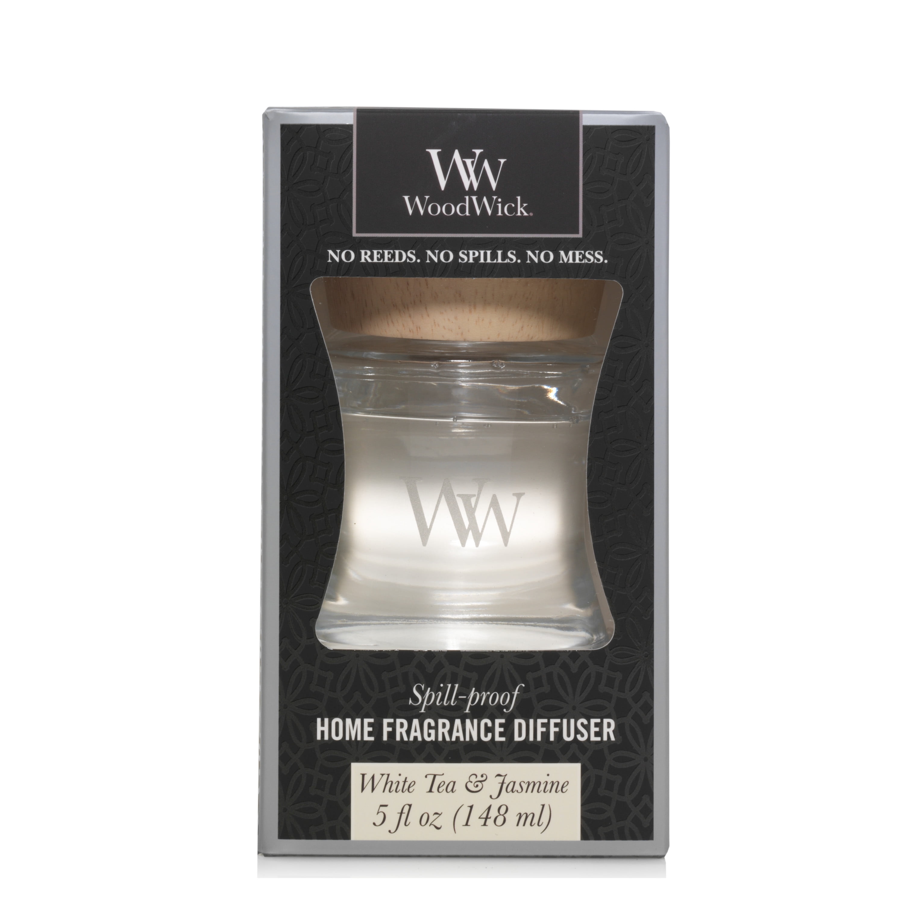 WoodWick SpillProof Fragrance Diffuser, White Tea & Jasmine Walmart
