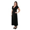 thumbnail image 3 of Women's Plus Faux Wrap Maxi Dress, 3 of 9