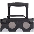 thumbnail image 4 of Juego de equipaje Rockland Fashion Softside Upright de 2 piezas negro, 4 of 6