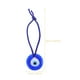 thumbnail image 2 of 6 unids turco malvado ojo colgantes decoraciones azules colgantes de vidrio ojo de gancho adornos, 2 of 7