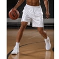 thumbnail image 5 of Men's 5-Pack Lightweight Breathable Moisture Wicking Mesh Shorts, 5 of 7