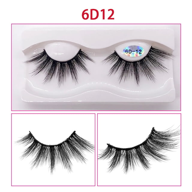 Fiudx Pestañas Postizas de 25 Mm, Naturales, Tenues y Glamurosas, de Fibra Química Multicapa, Reutilizables, para Un Look Radiante, Ideales para Selfies En Fiestas y Bodas, con Un Atractivo Estilo La