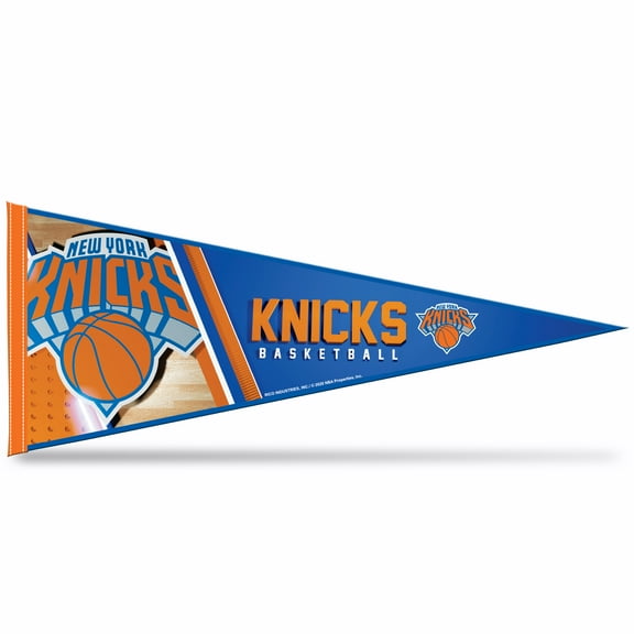 Knicks Soft Felt 12" X 30" Pennant With Header Card