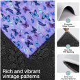 thumbnail image 3 of Purple Butterfly Pattern Kitchen Rugs Sets Of 3,Kitchen Runner Rugs Non Skid Washable,Decorative Kitchen Floor Mats for Kitchen,Sink,Laundry,17"x30"+ 17"x47" + 17"x59", 3 of 6