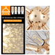 thumbnail image 2 of Lámpara Colgante Gypsophila Candelabro De Cristal 8 Luces Xtellar blanco, 2 of 3
