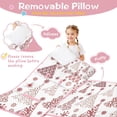 thumbnail image 3 of White Christmas Tree Pattern Toddler Nap Mats for Kids Preschool,50"x20" Sleeping Mat Bag or Kids,Toddler Sleeping Bag,Toddler Nap Mat or Daycare, 3 of 6
