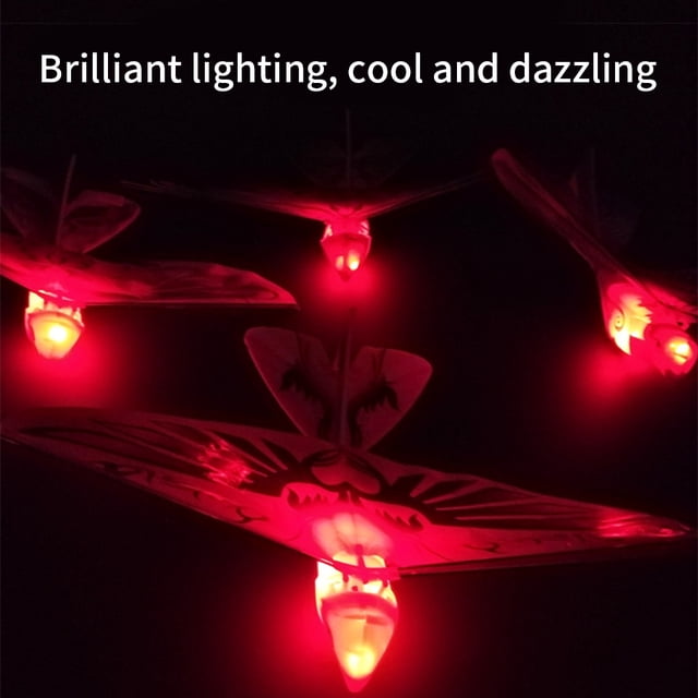 Mini dron RC con control remoto biónico, juguetes de aves voladoras, pájaros voladores biónicos inteligentes con aleteo para niños y adultos