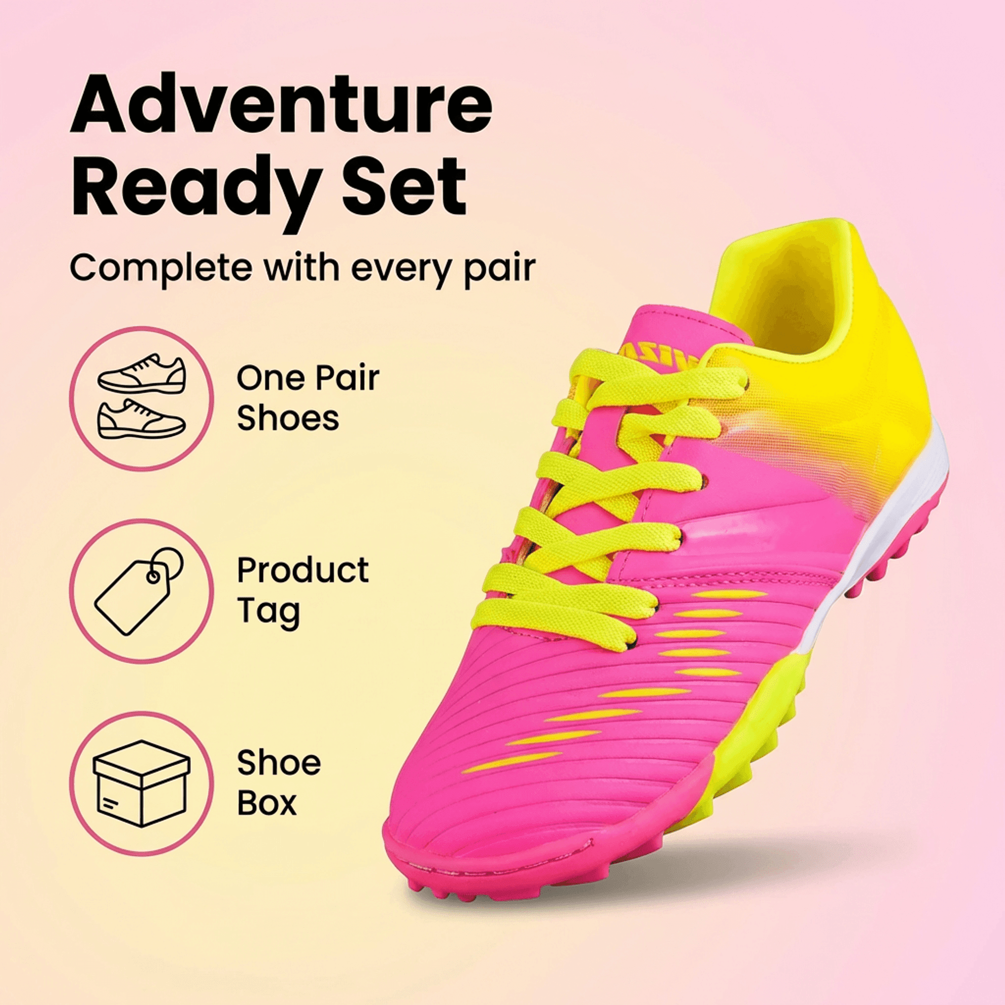 Vizari Liga Turf Soccer Cleats For Boys and Girls | Kids Turf Soccer Shoes With Lightweight Breathable Upper | Soccer Cleats With Durable Molded Rubber Outsole for Optimal Traction