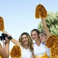 thumbnail image 4 of Nuobesty 14pcs animador de pomm pomm metálico animadora pomm pomm para eventos de deportes de equipo fiestas jugadores, 4 of 5