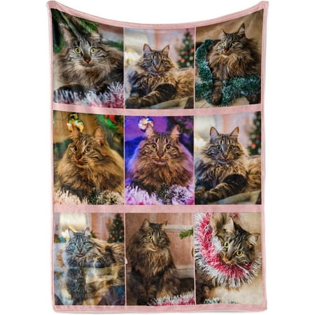 

Personalized Photo Blanket | Picture Collage with Text | Custom Blanket for Kids Babies Adults | Personalized Blanket for Couch Sofa | Blanket Gift for Birthday & Christmas (9Pictures - Fleece)