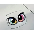 thumbnail image 3 of 1 Pair Colorful Eyes Anime Car Decal, Peeking Cute Anime Sticker for Car Window, Bumper, Laptop, Kawaii Otaku JDM Manga Aesthetic Vinyl, Waterproof & UV Resistant Car Accessory (2Pcs), 3 of 7