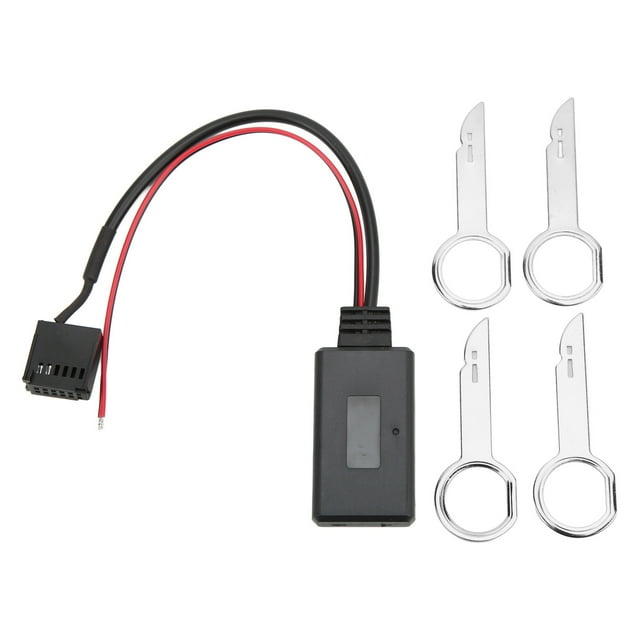 12Pin Wireless AUX IN Bluetooth Module with Car Radio Removal Tool Replacement for Focus From 2005 Onwards 6000CD