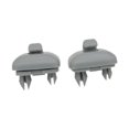 thumbnail image 3 of 2pcs clips de visor de sol gris 8e0857562a Reemplace directamente los accesorios automáticos 8E0857561 8U0857562 para A3 Q3 Q5 RS3, 3 of 8