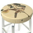 thumbnail image 6 of Goofa Vintage Bird Printed Stool Covers Round, Waterproof Round Bar Stool Covers Anti-Slip Round Bar Stool Seat Cover with Elastic Bands Durable -14 inch, 6 of 7