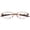 Tortoise, variant on Readers with Flexible Bows & Ear Grippers - Rainbow, Magnification 3.00X