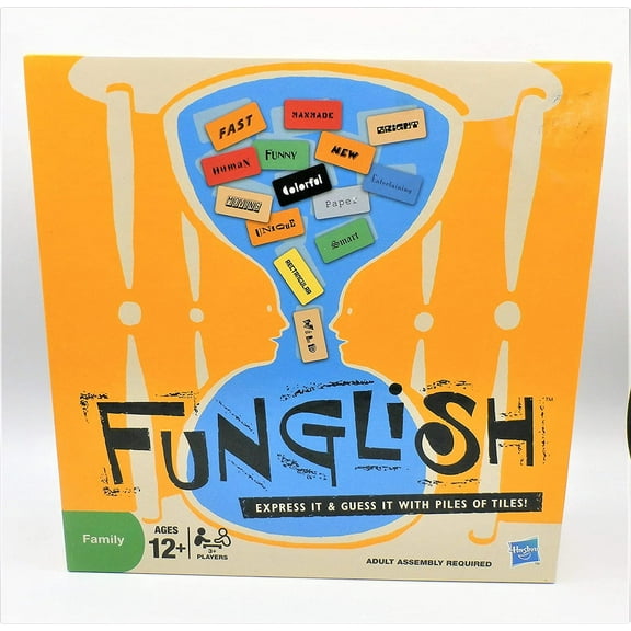 Hasbro Funglish Tile Game by Hasbro Inc.