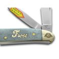thumbnail image 2 of Frost Family Peanut Knife 40th Anniv Smooth Blue Bone 1/600 Stainless 40-107BSB  Cuchillo Frost Cutlery Little Peanut, 2 of 4
