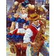 thumbnail image 2 of Lashkevich, Alexey 15x18 White Modern Wood Framed Museum Art Print Titled - Cabaret, 2 of 4