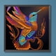 thumbnail image 1 of Cuadros Decorativos Kit de pintura de diamante con forma especial parcial de bricolaje 5D Colibrí (LY070) Wdftyju embutido en tela, 1 of 7