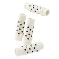 thumbnail image 1 of Koszal 4Pcs Puppy Socks Print Design Anti-Skid Bottom Knitting Small Medium Dogs Warm Paw Socks for Autumn, 1 of 8