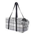 thumbnail image 1 of Billuyoard Bolsa de asiento para mascotas, portátil, lavable, reutilizable, Universal, ajustable, correa de elevación, alfombrilla automotriz, Suministros para perros Tela escocesa tipo 2, 1 of 6