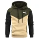 thumbnail image 3 of Sudaderas con capucha estampadas para hombre, ropa deportiva para exteriores, Sudadera con capucha de pesca de moda, top a juego de dos colores, simplicidad callejera, Otoño e Invierno, 3 of 5