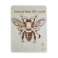 thumbnail image 1 of Wooden Animal Life Cycle Puzzle Toy Growth Tray Desktop Ornament, 1 of 2