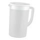 thumbnail image 2 of Jarra de agua con tapa multiusos con tapa y asa Contenedor de jugo para el hogar Blanco, 2 of 9