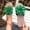 A_ Green, variant on Women's Round Toe One Band Soft Sole Slide Slippers, Wide Width Indoor Outdoor Non Slip Casual Summer Beach Slides Green 36
