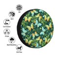 thumbnail image 4 of Sikiie tropical butterflies and plants Print PVC Leather Spare Tire Wheel Cover Spare Tire Cover, for Car Truck SUV Camper Trailer Universal Fit-15 inch, 4 of 6