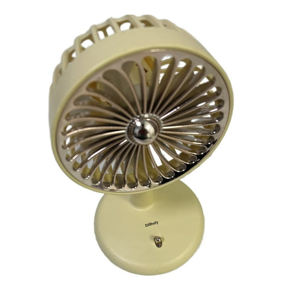 Dillholy Portable electric fans, Quiet Electric Fan - 6 Inch, 2 Speed Settings