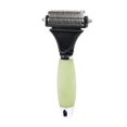 thumbnail image 1 of Peine para quitar el pelo con rastrillo de aseo profesional de 2 caras para gatos y perros, cepillo para quitar el pelo para perros y gatos, cepillo para gatos autolimpiante, cepillo para pe, 1 of 5