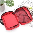 thumbnail image 2 of Bolsa de primeros auxilios Botiquín de primeros auxilios Bolsa de almacenamiento médico vacía Bolsa de trauma roja para botiquines de primeros auxilios de emergencia Taller de automóvil Cicl, 2 of 5
