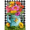 thumbnail image 3 of Briarwood Lane Gerber Daisy Watering Can Spring Garden Flag, 3 of 4