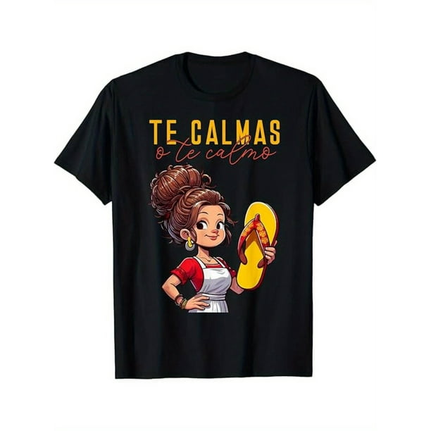 Black cotton casual t-shirt, fun design, soft fabric, statement shirt, perfect birthday gift
