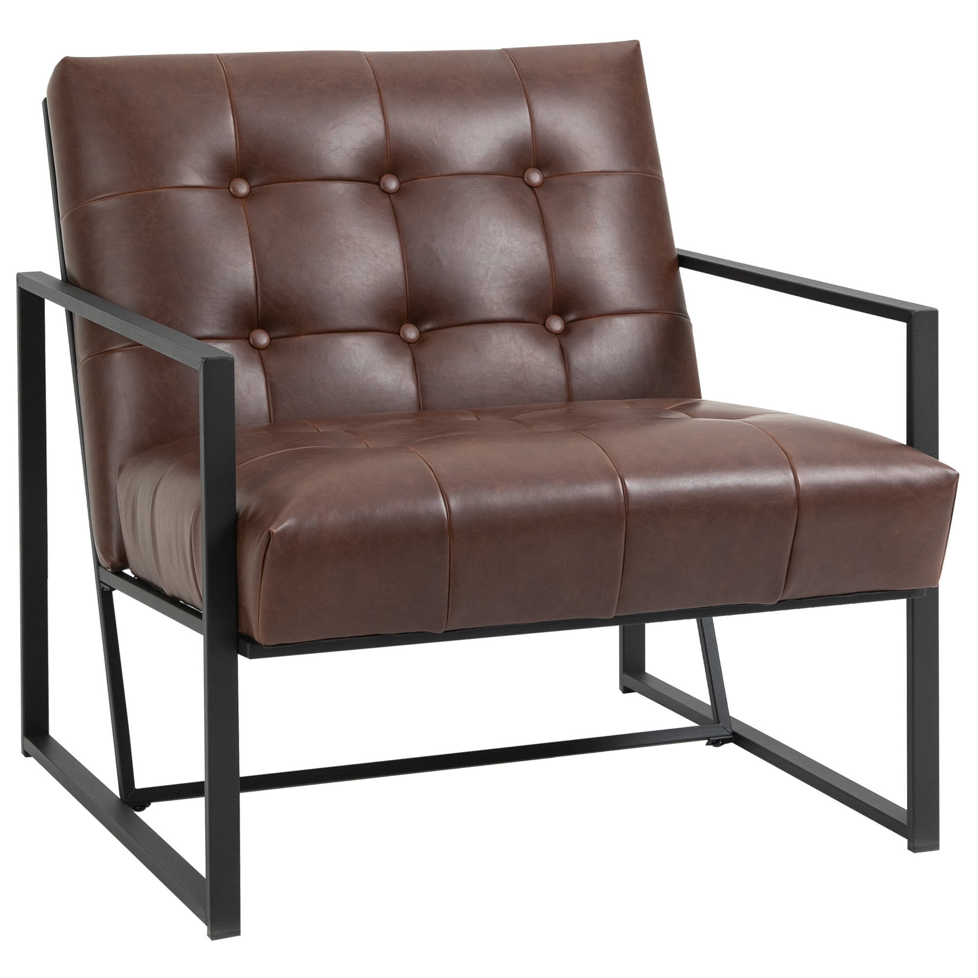 Modern Metal Frame Accent Chair : Studio Designs Home Camber Mid