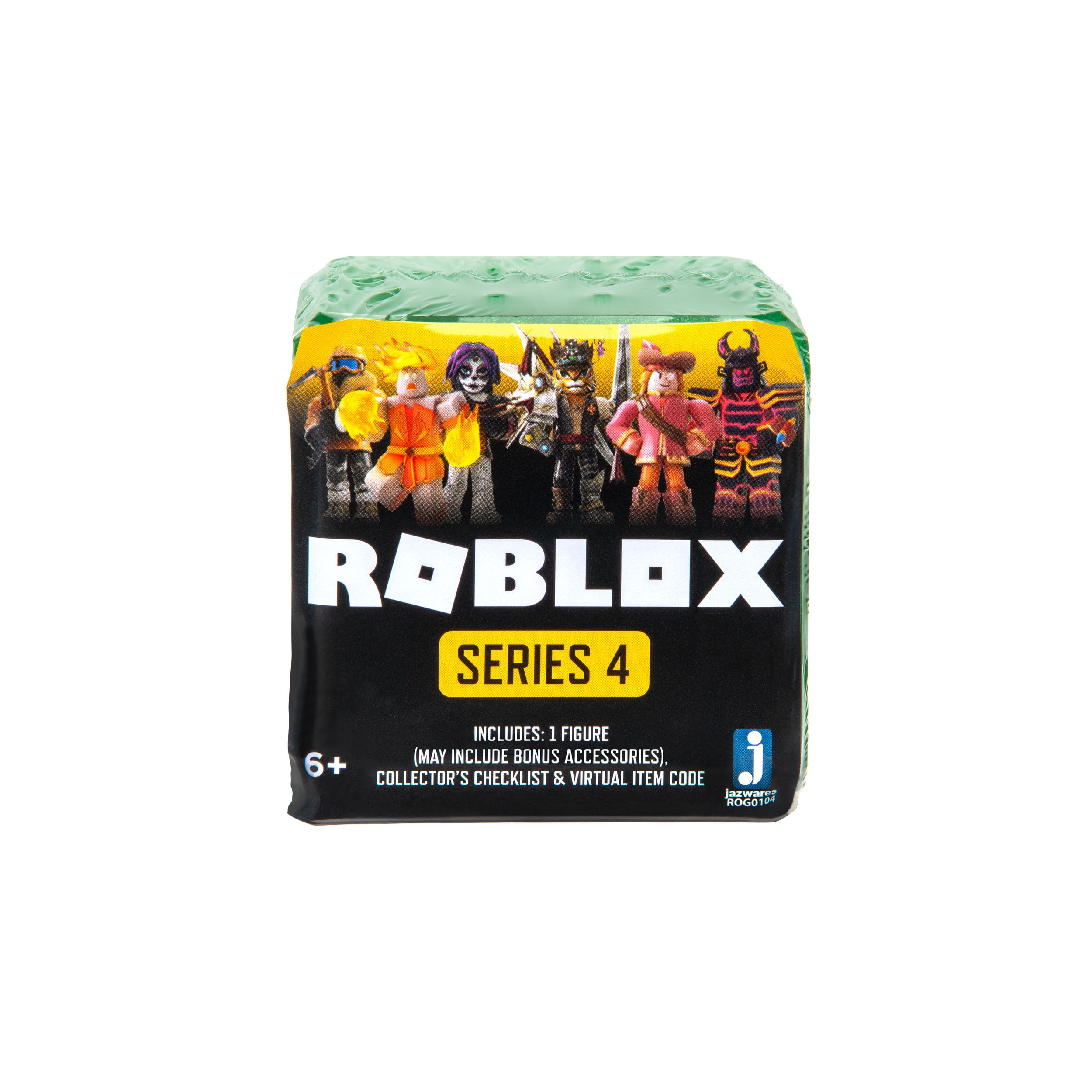 Roblox Celebrity Collection Series 4 Mystery Figure Includes 1 Figure Exclusive Virtual Item Walmart Com Walmart Com - action figures tv movie video games roblox series 4