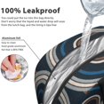 thumbnail image 7 of Reusable Thermal Lunch Bag Lunch Box for Women Men,marble Modern Geometric Flowers Abstract Cooler Bag Small Leakproof Beach Picnic Cooler Tote Bag with for Supermarket Shopping, 7 of 7