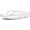white, variant on Oudizz Orthopedic Sandals Flip Flops for Women Arch Support Pillow Soft Recovery Thong Sandals Spa Summer Beach Cloud Slides